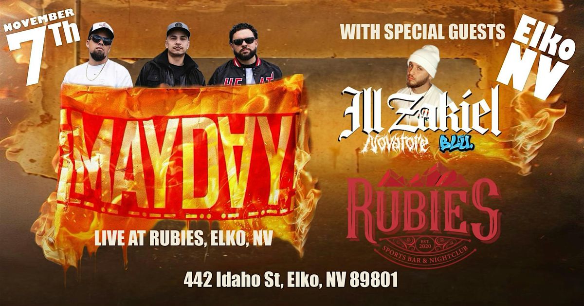 ¡MAYDAY! Justus tour with ILL ZakieL, 7 November | Event in Elko | AllEvents