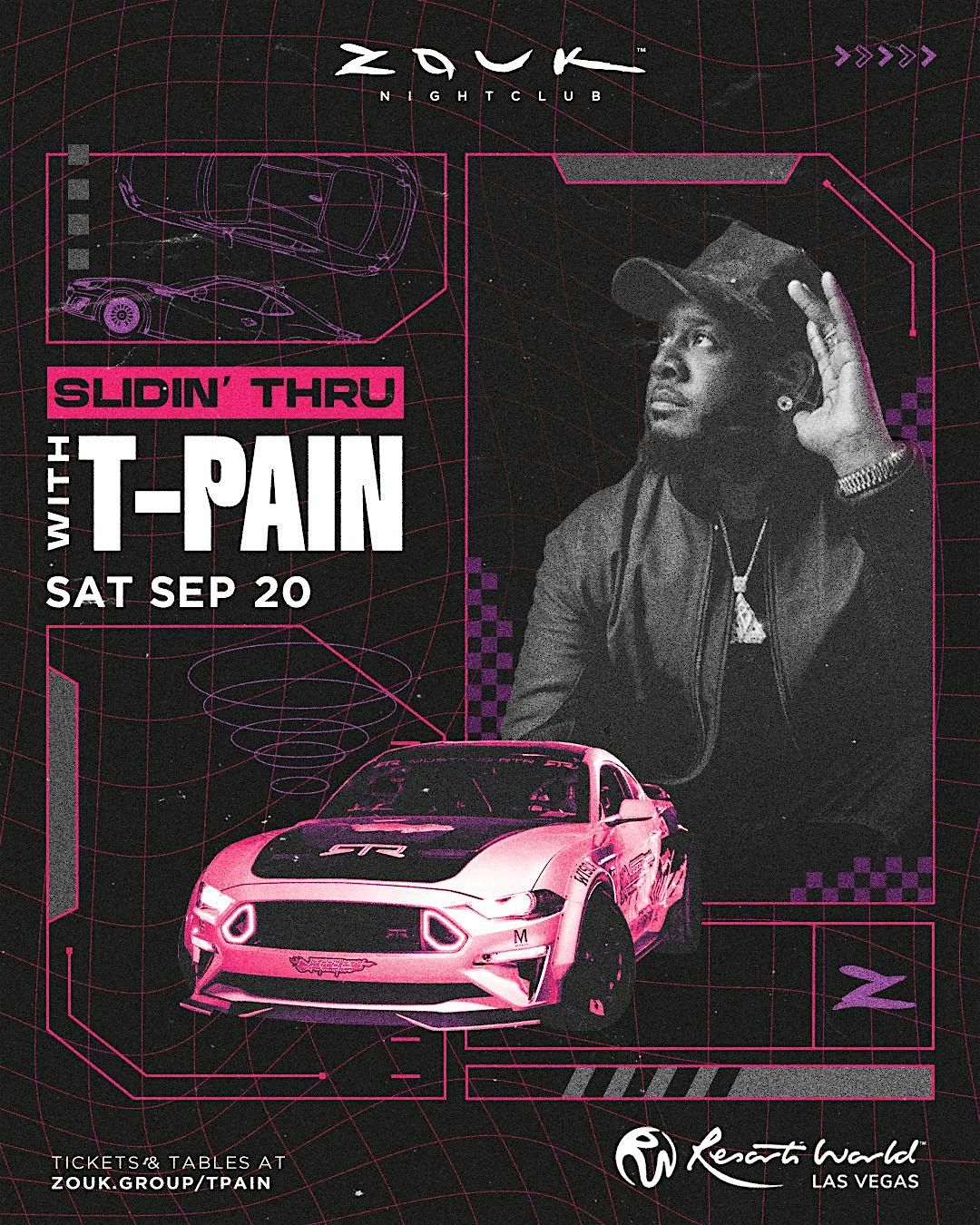 T-PAIN - ZOUK NIGHTCLUB, 20 September | Event in Las Vegas | AllEvents