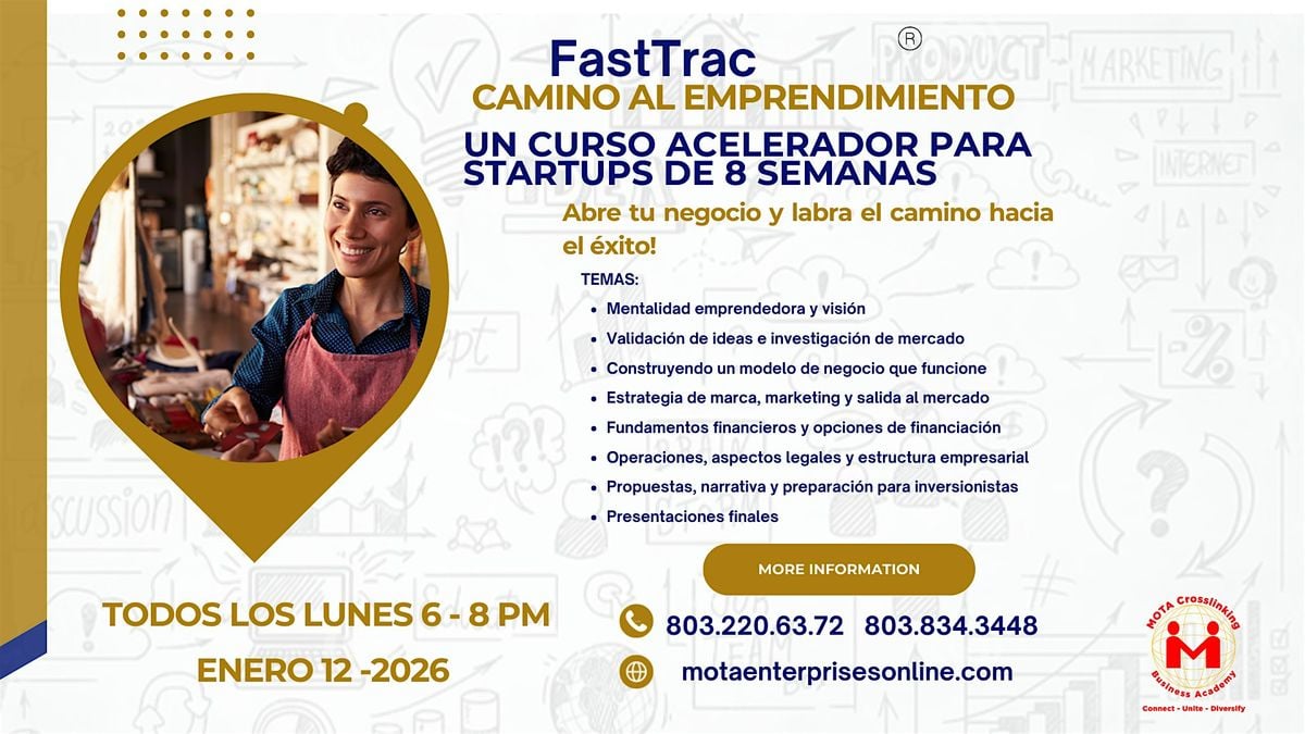 Curso - Camino Empresarial para Startups, 12 January | Event in West Columbia | AllEvents