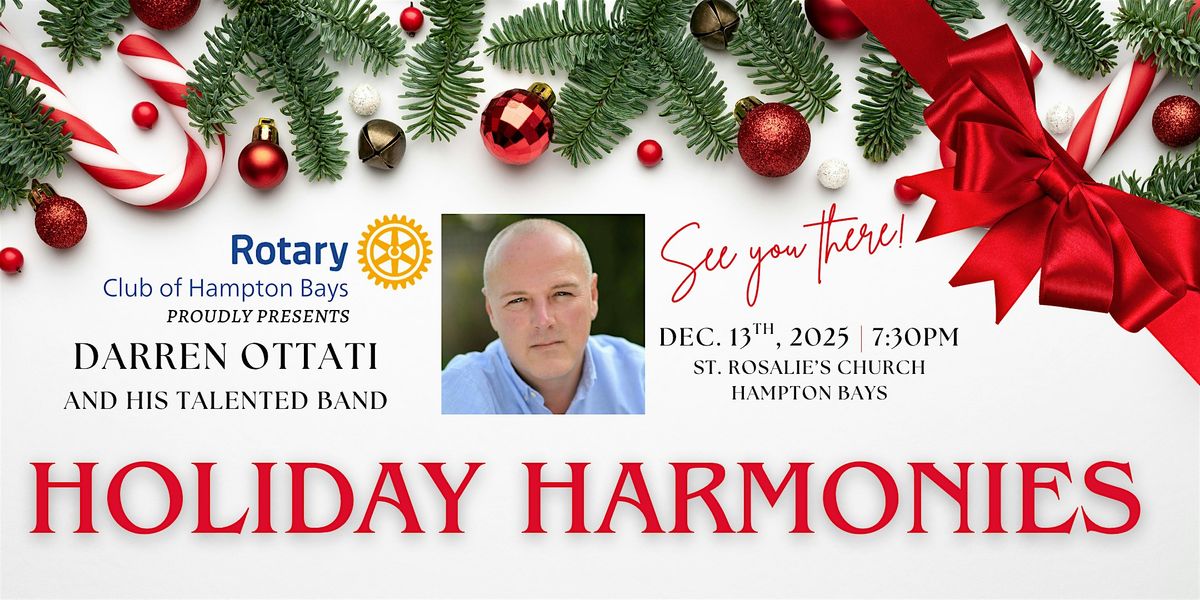 2025 Holiday Harmonies Hosted by the Hampton Bays Rotary Club, 13 December | Event in Hampton Bays | AllEvents