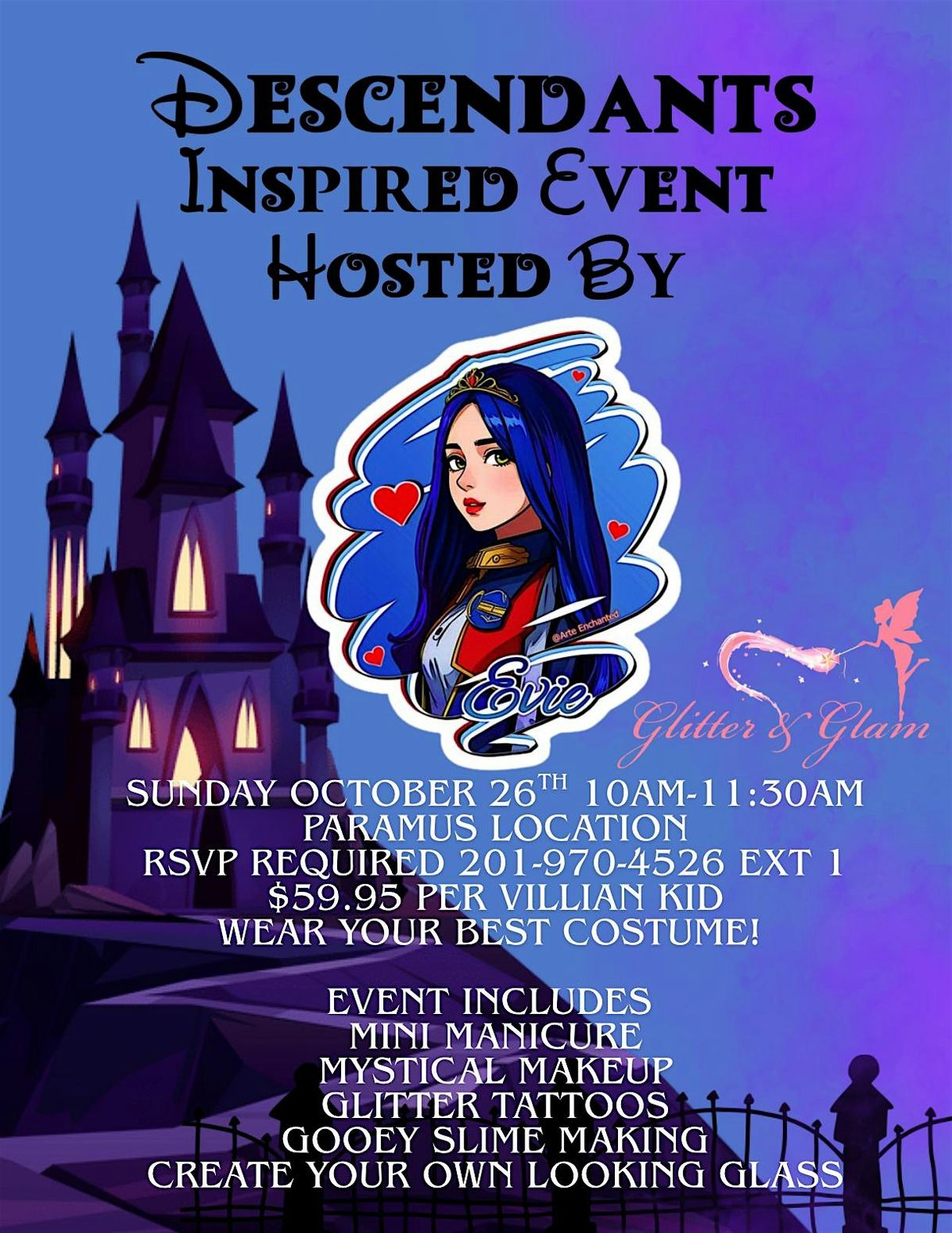 Descendants Inspired Event! Paramus Location, 26 October | Event in Paramus | AllEvents
