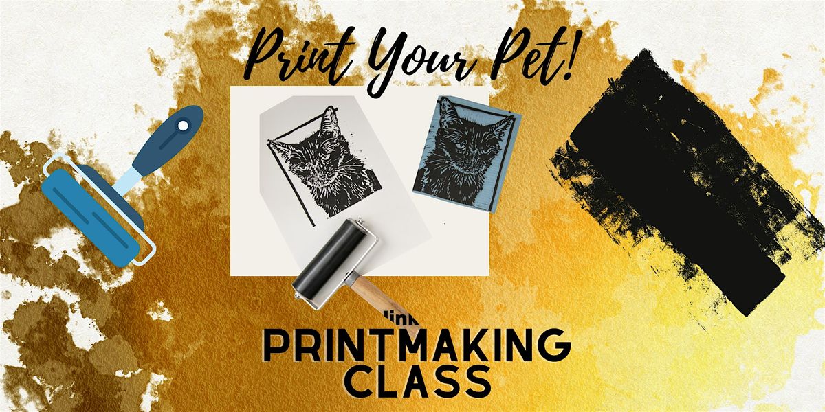 Print Your Pet: Linocut Class for Adults!, 24 October | Event in Denver | AllEvents