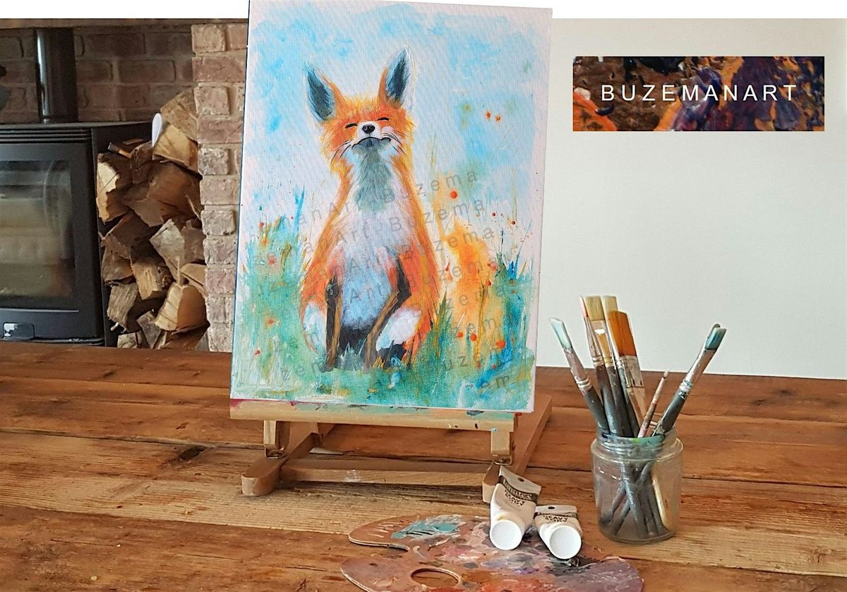 Painting workshop 'Mr Fox’ @  Waters’ Edge Visitor Centre Humberside, 27 September | Event in Barton-upon-Humber