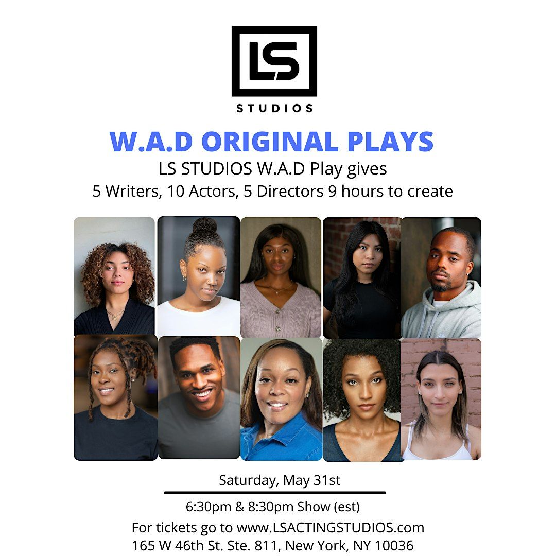 New York City W.A.D. Original Plays, 31 May | Event in New York | AllEvents