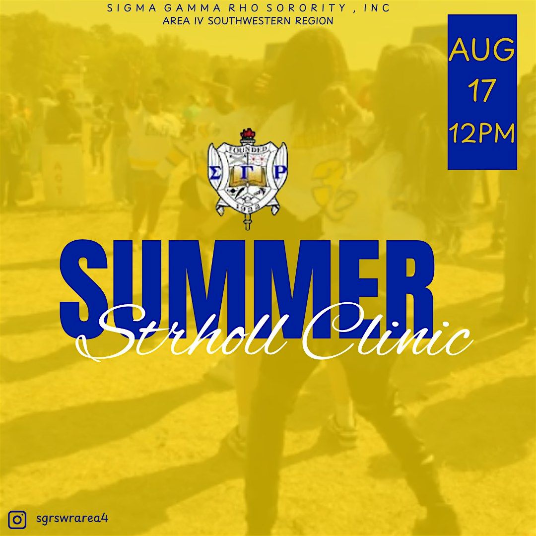 Area IV Summer Strholl Clinic | Event in Lancaster | AllEvents