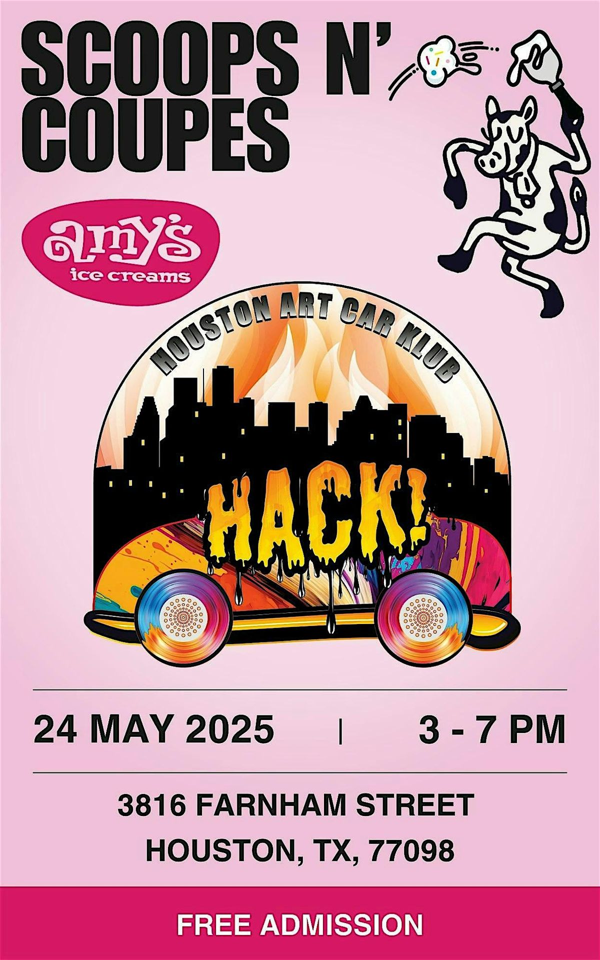 Scoops N' Coupes Art Car Show | Event in Houston | AllEvents