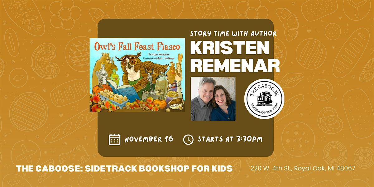 Story & Craft Time with Kristen Remenar & Matt Faulkner, 16 November | Event in Royal Oak | AllEvents