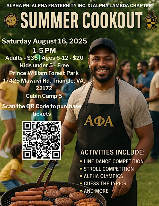 2025 ΞΑΛ Summer Cookout, 16 August | Event in Triangle | AllEvents