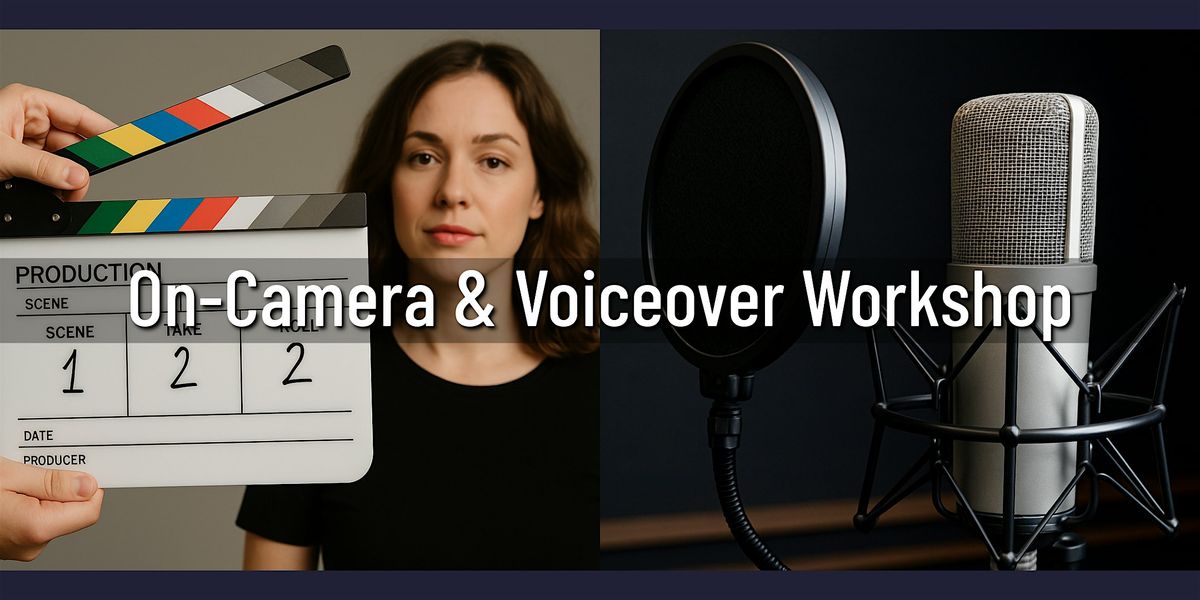 On-Camera and Voiceover Workshop 101, 3 November | Event in Silver Spring | AllEvents