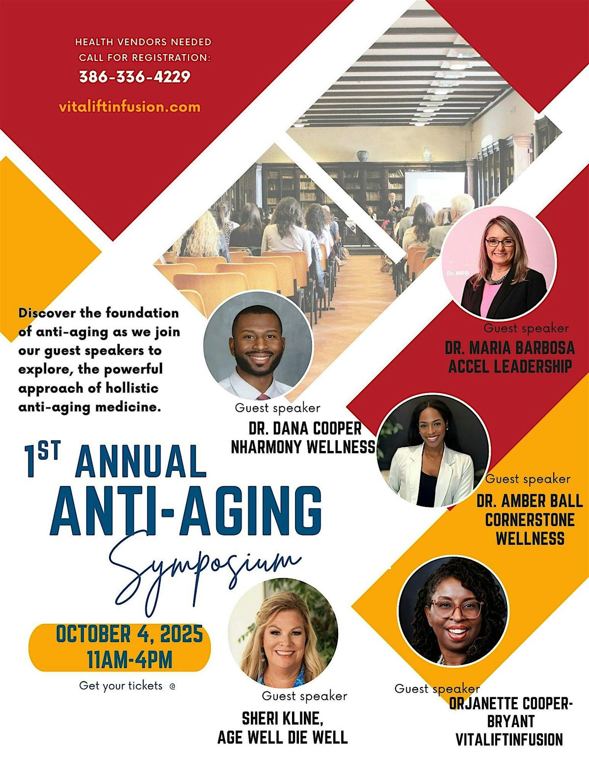 1st Annual Anti-Aging Symposium, 4 October | Event in Daytona Beach | AllEvents