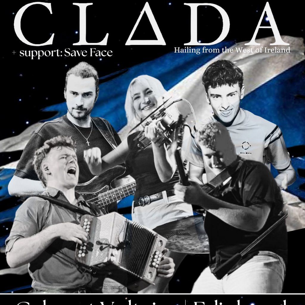 Clada + Save Face, 31 July | Event in Edinburgh | AllEvents