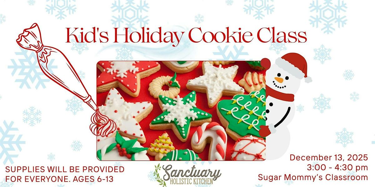 Kids Holiday Cookie Decorating Class, 13 December | Event in Georgetown | AllEvents