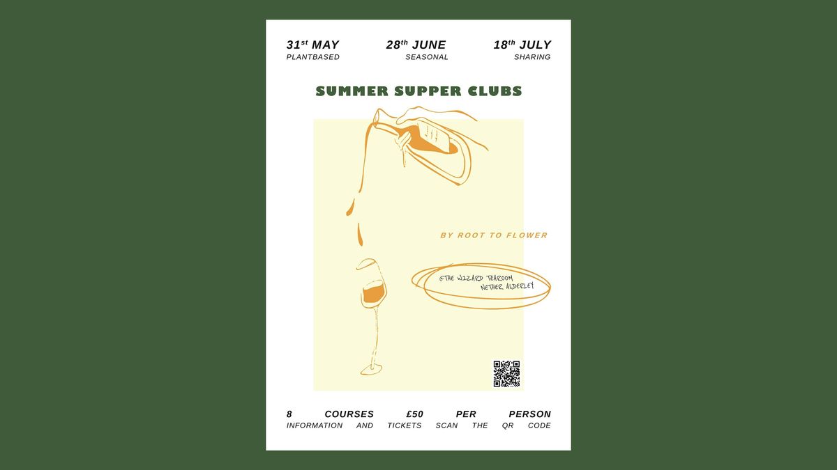 Root To Flower Vegan Supper Club, 18 July | Event in Nether Alderley | AllEvents