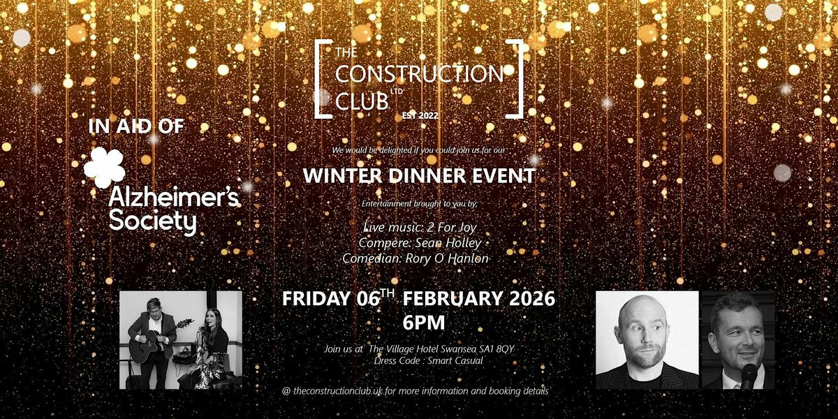 Winter Dinner Event - hosted by The Construction Club, 6 February | Event in Swansea | AllEvents