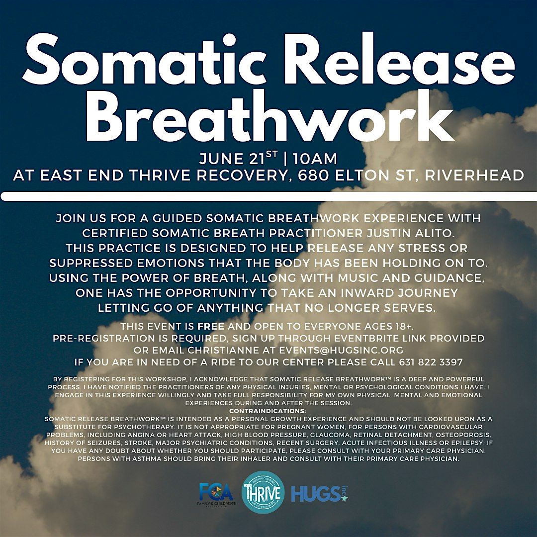 Somatic Release Breathwork Experience | Event in Riverhead | AllEvents