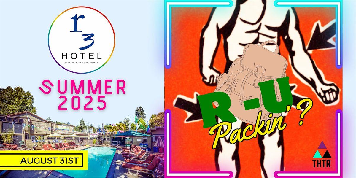 R U Packin'? Pool Party, 31 August | Event in Guerneville | AllEvents
