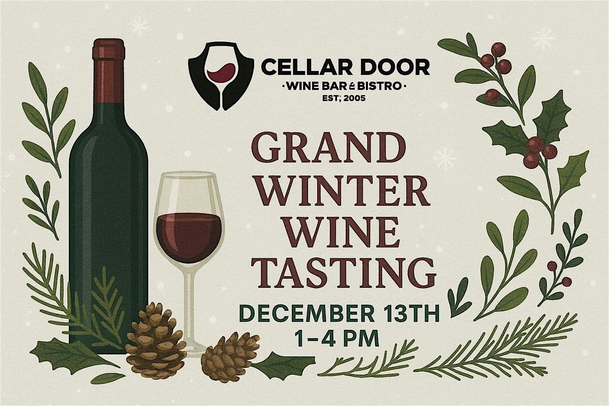 Cellar Door's Grand Winter Wine Tasting 2025, 13 December | Event in Downers Grove | AllEvents