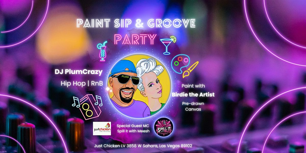 Paint Sip and Groove, 14 June | Event in Las Vegas | AllEvents