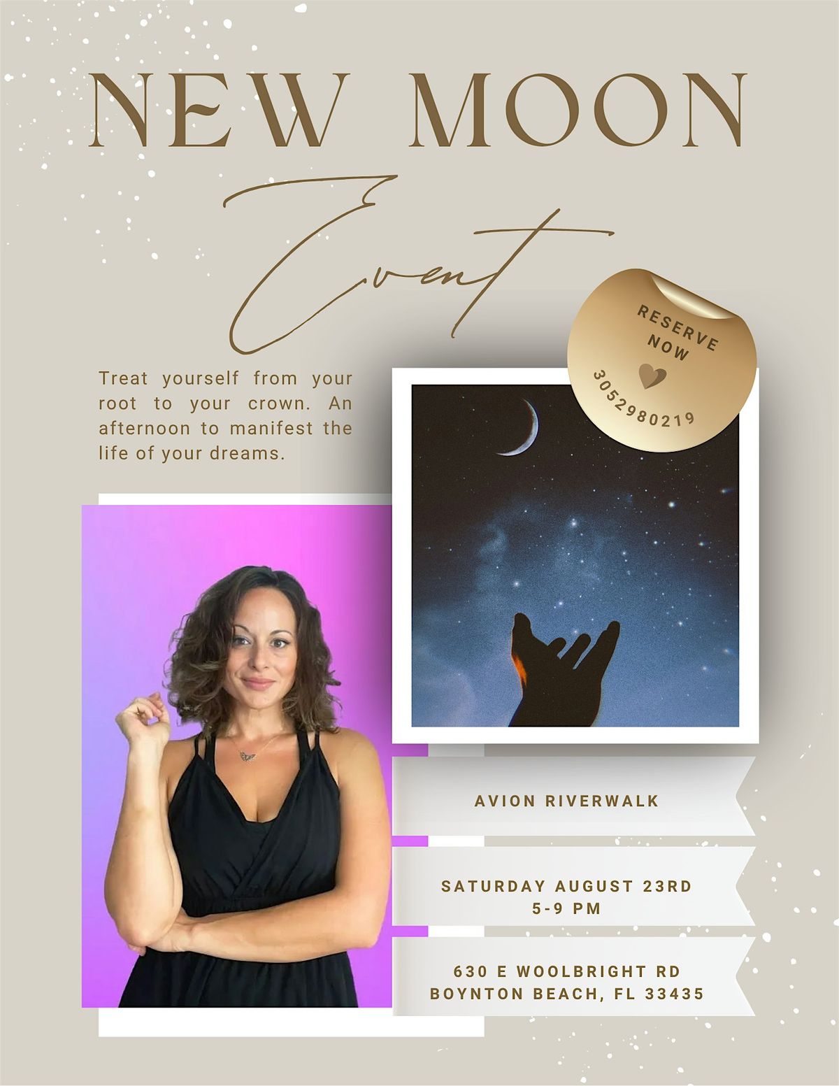 New Moon Manifestation Event, 23 August | Event in Boynton Beach | AllEvents