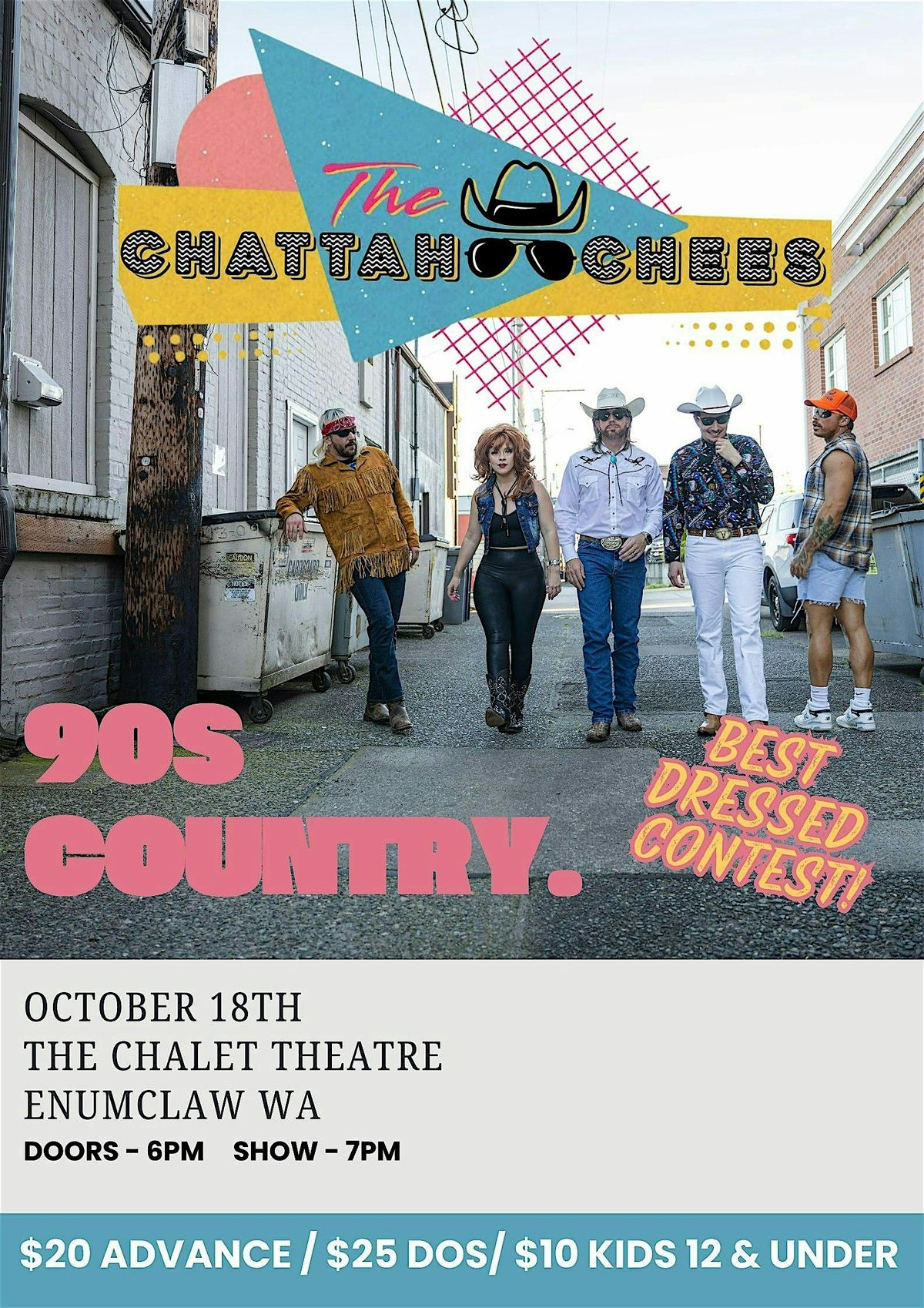 THE CHATTAHOOCHEES, 18 October | Event in Enumclaw | AllEvents