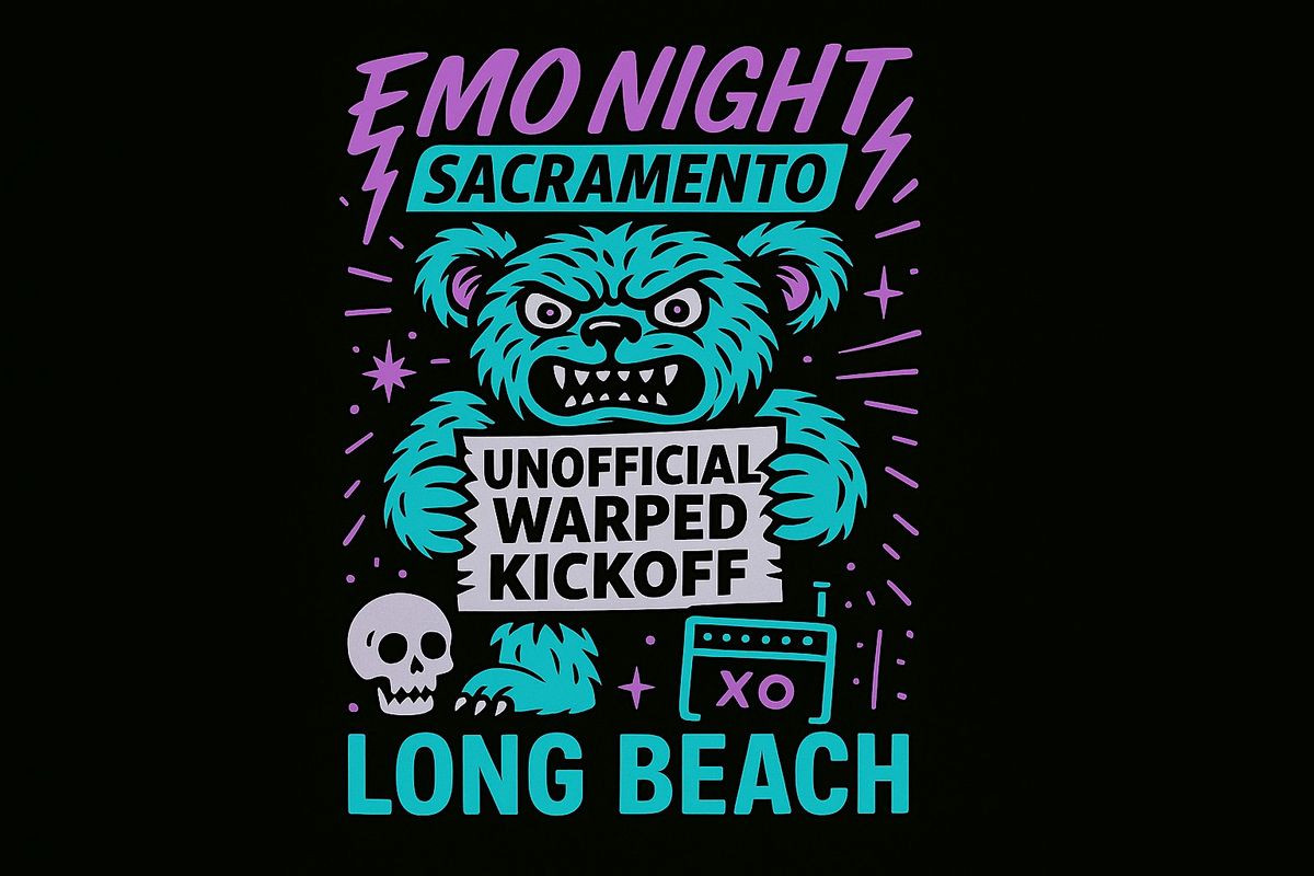EMO NIGHT SAC UNOFFICIAL WARPED PRE-PARTY, 25 July | Event in Long Beach | AllEvents