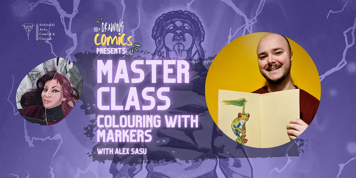 Drawing Comics: COLOURING WITH MARKERS MASTERCLASS, 28 November | Event in Edinburgh | AllEvents