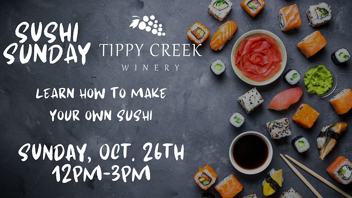 Make Your Own Sushi Class | Sunday, Oct. 26th 12pm to 3pm, 26 October | Event in Leesburg | AllEvents