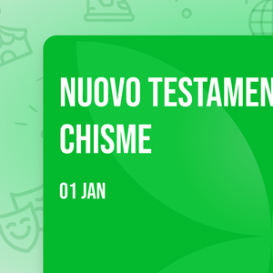 Nuovo Testamento with Dark Chisme