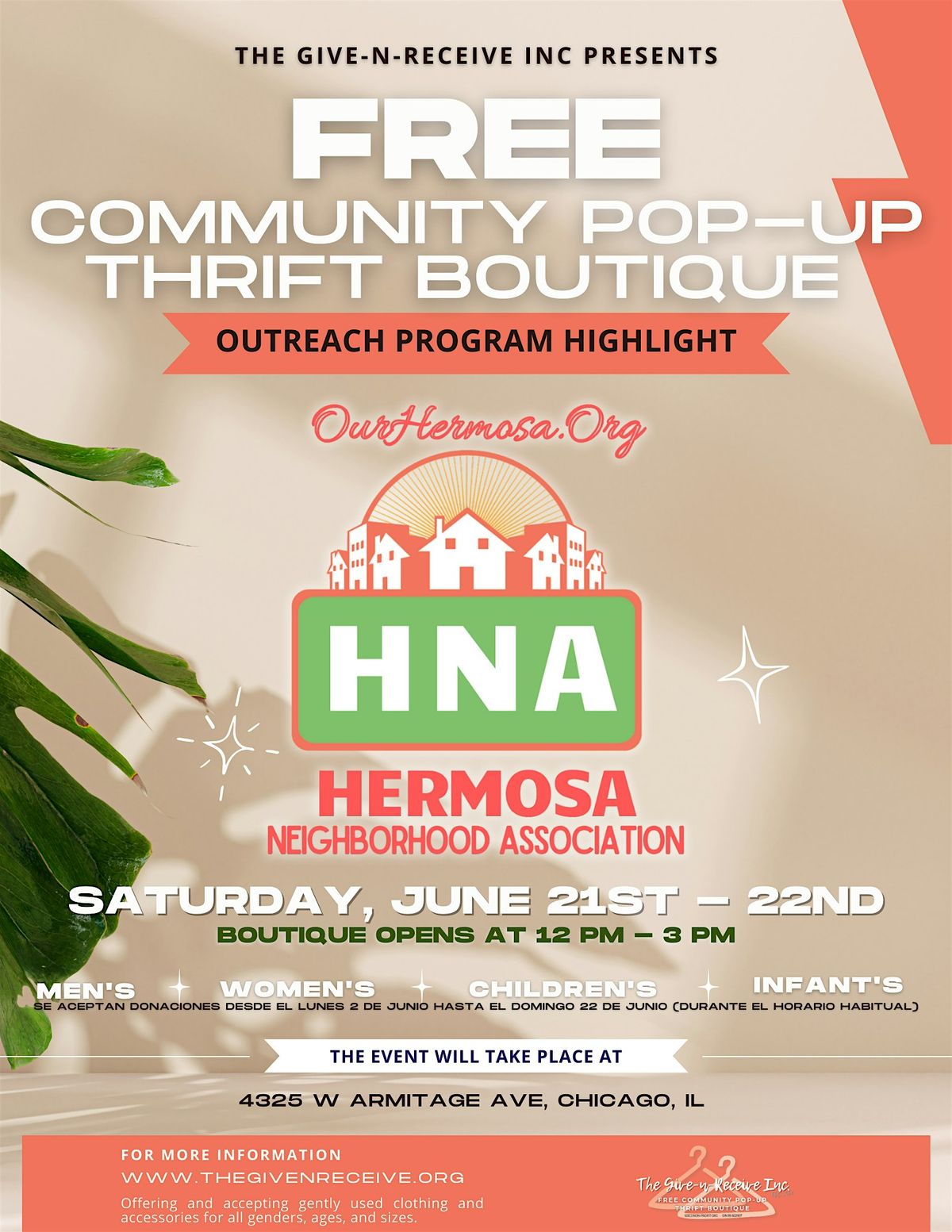 FREE Community Pop-Up Thrift Boutique, 21 June | Event in Chicago | AllEvents