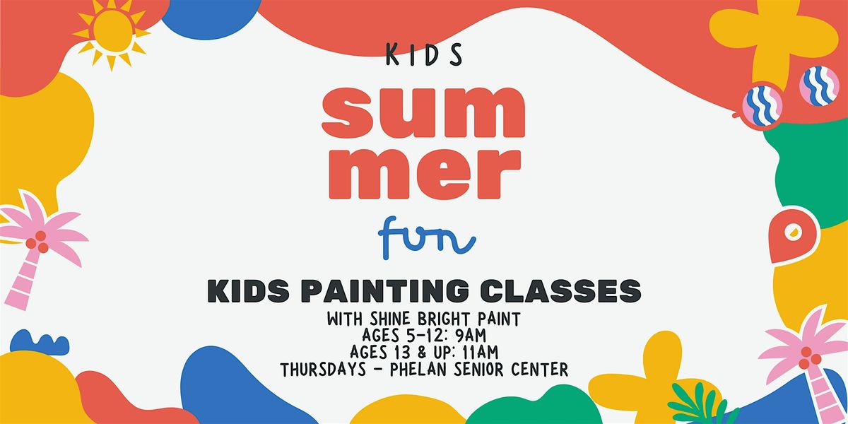 Painting Class - Ages 13 & Up, 3 July | Event in Phelan | AllEvents