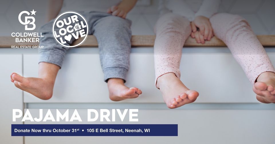 Pajama Drive, Coldwell Banker Real Estate Group (Neenah, WI), October