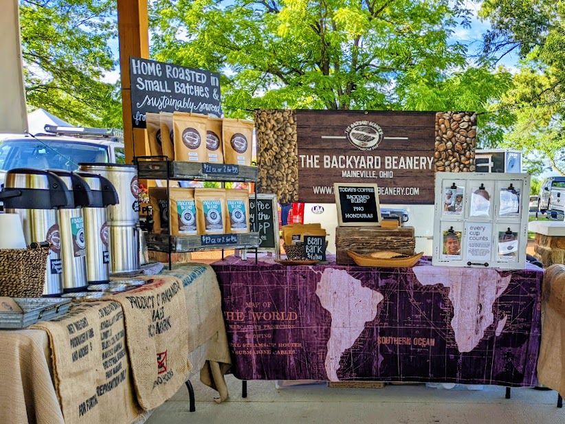 Coffee at the Deerfield Farmers Market!, Deerfield Township Farmers Market, Mason, 16 March 2024