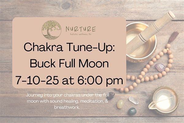 Chakra Tune-Up: Buck Moon, 10 July | Event in East Greenwich | AllEvents