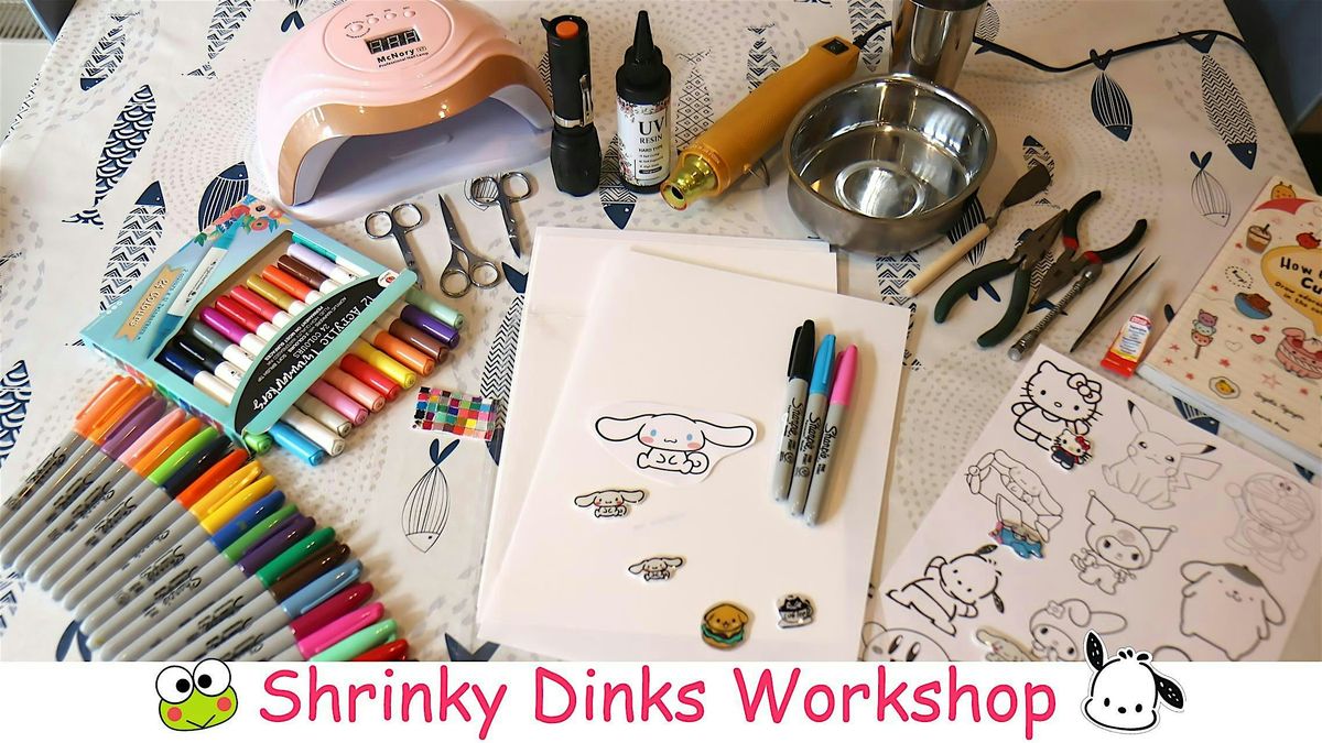 Shrinky Dinks workshop. Make keychains, badges, jewellry, earrings & rings | Event in Amsterdam | AllEvents