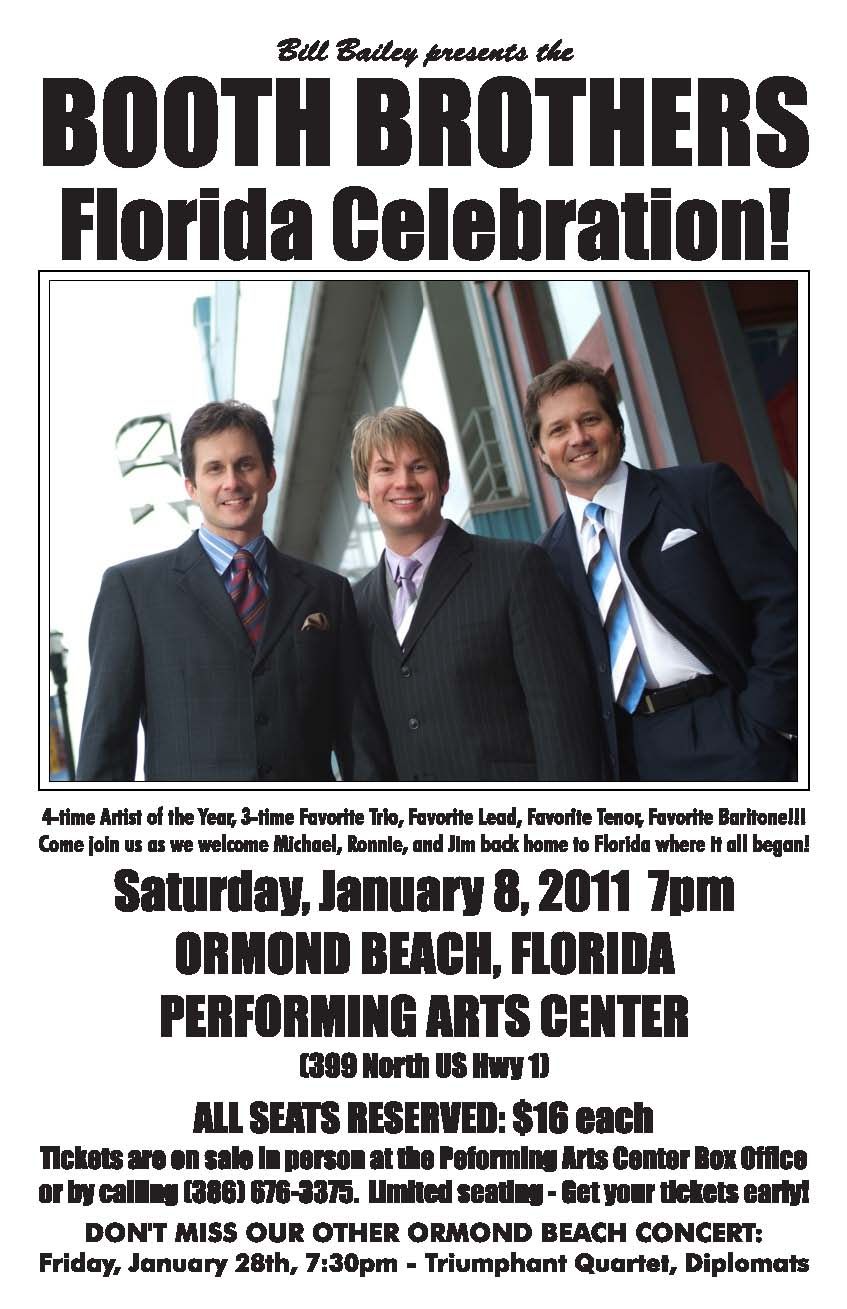The Booth Brothers at Ohio Star Theater, 11 October | Event in Sugarcreek | AllEvents