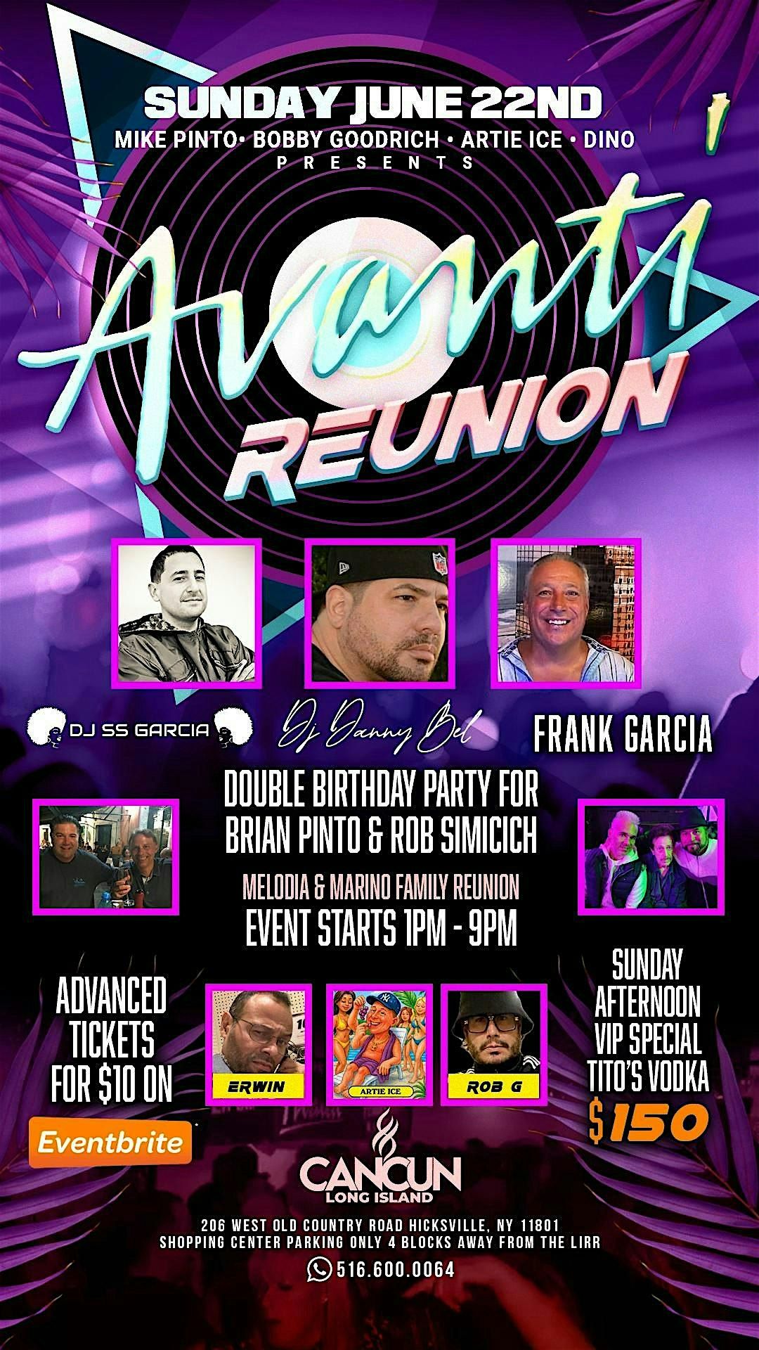 Avantis Reunion at Cancun Nightclub in Hicksville, Long Island, 22 June | Event in Hicksville | AllEvents