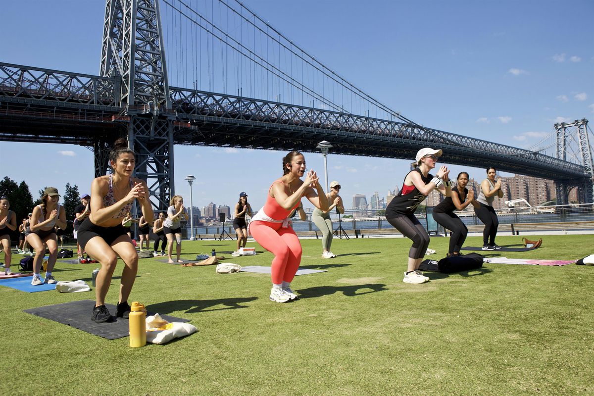 Domino Park Summer Fitness Series, 24 May | Event in Brooklyn | AllEvents