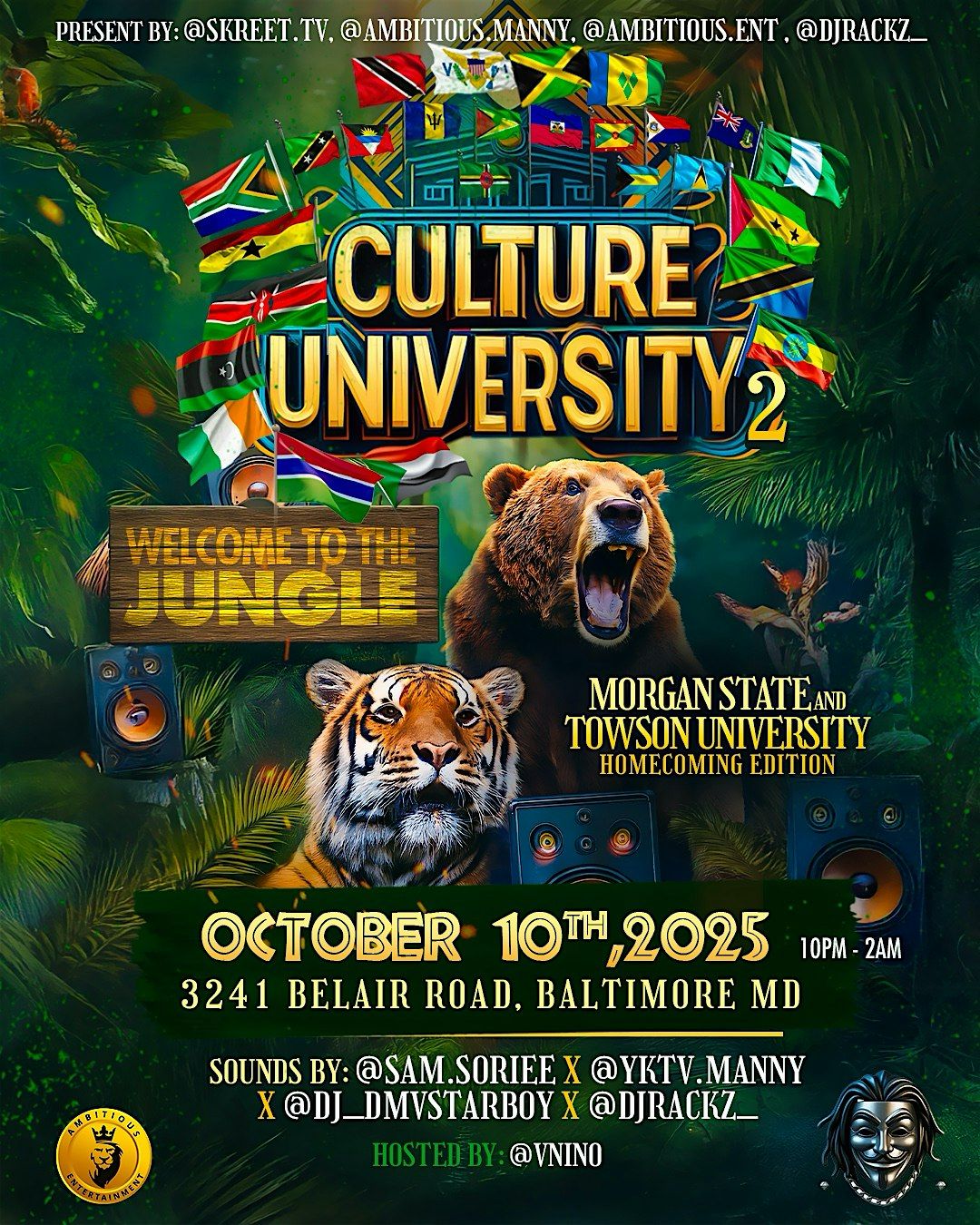 Culture University 2, 10 October | Event in Baltimore | AllEvents