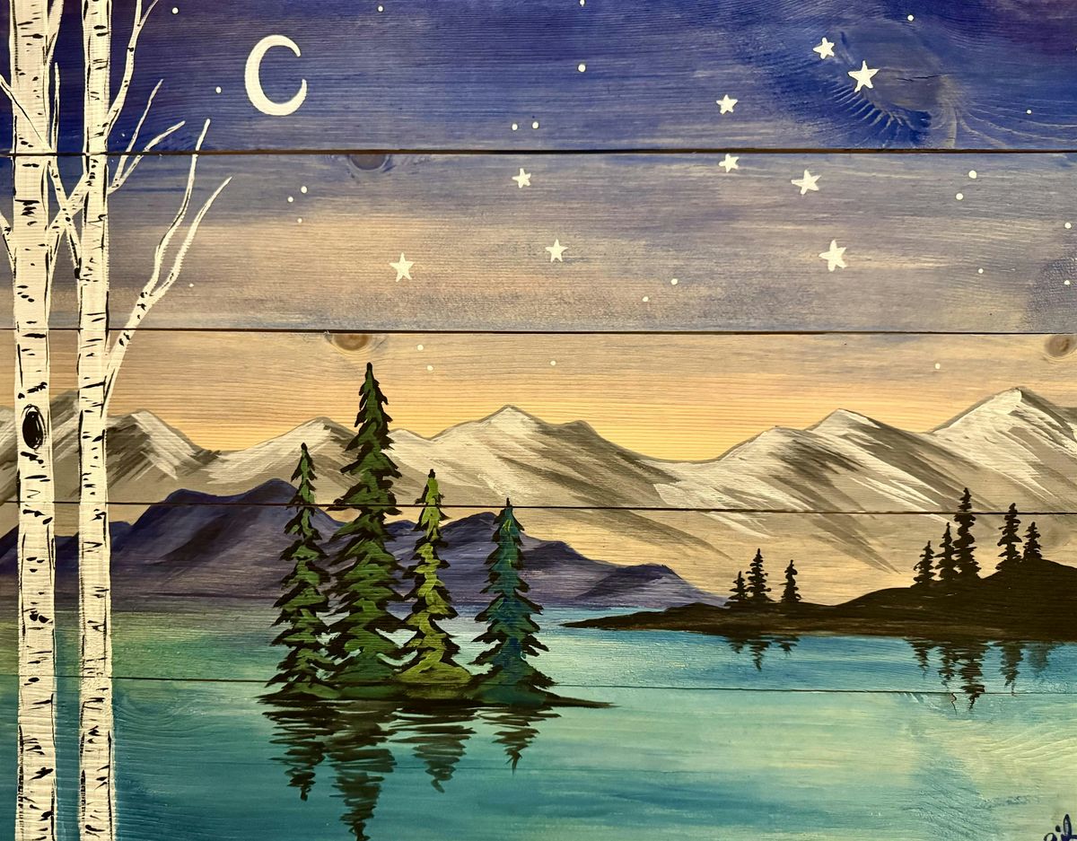 Constellations Wood Painting at Launch Pad Brewery - Aurora, 13 September | Event in Aurora | AllEvents