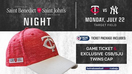 Csb Sju Night At Target Field Saint Louis Park