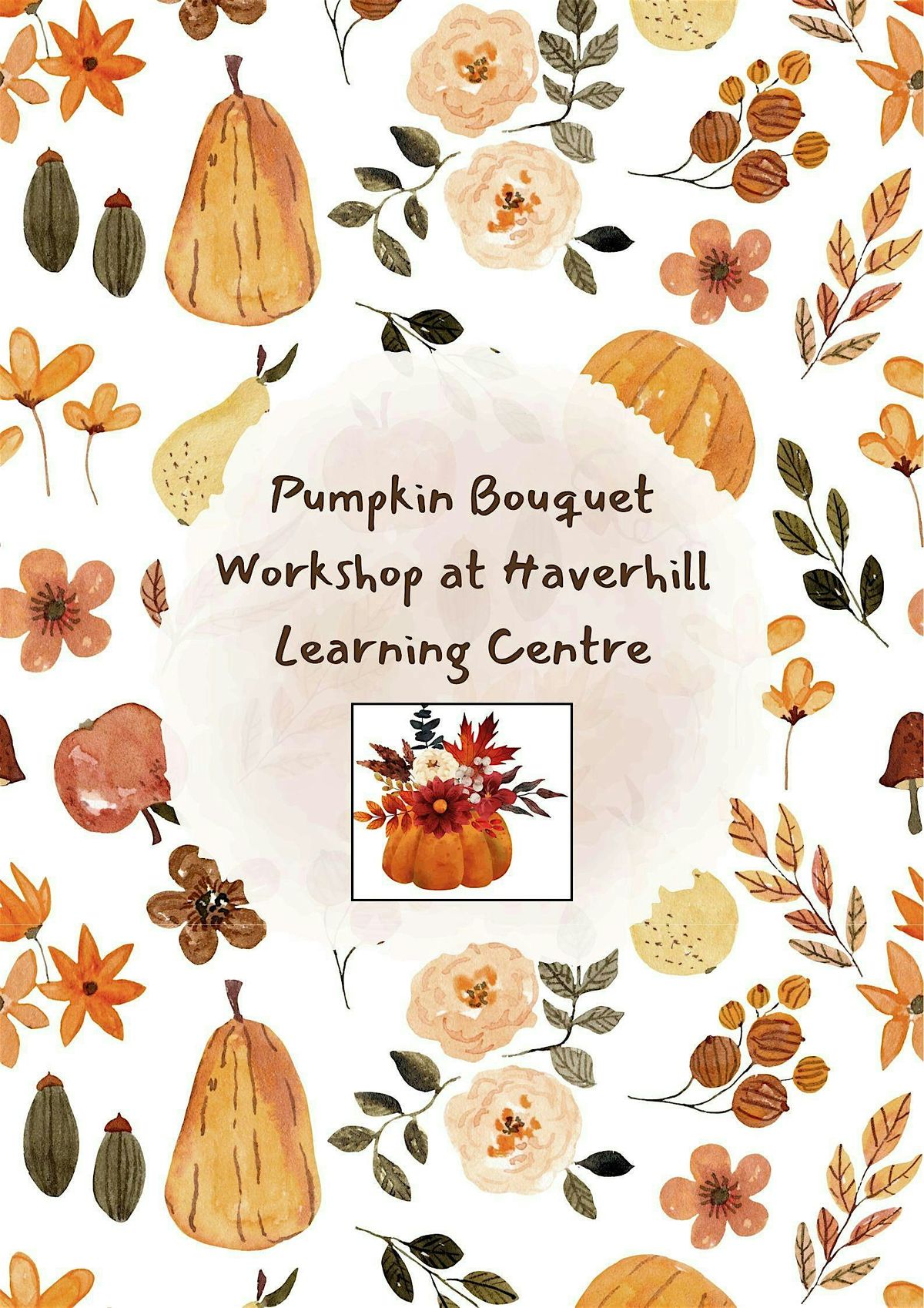 Pumpkin Bouquet Workshop, 30 October | Event in Haverhill | AllEvents