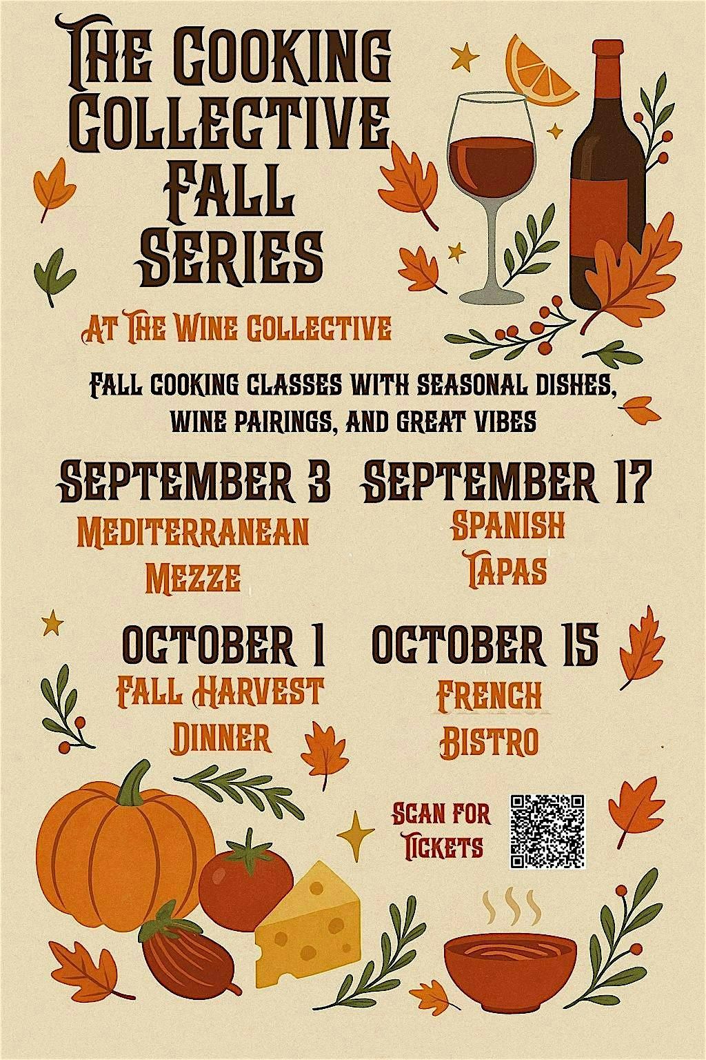 The Cooking Collective: Fall Series, 3 September | Event in Baltimore | AllEvents