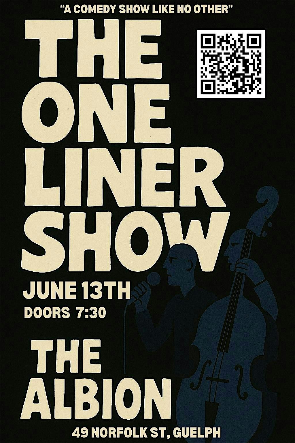 The One Liner Comedy Show, 27 September | Event in Guelph | AllEvents