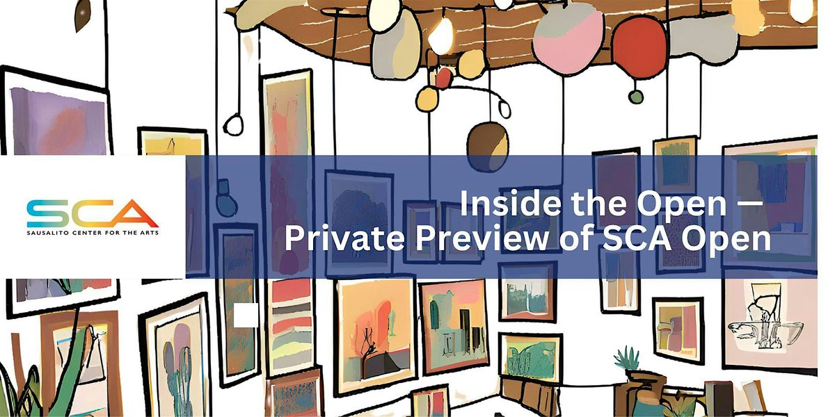 Inside the Open — Private Preview of SCA Open, 19 October | Event in Sausalito | AllEvents