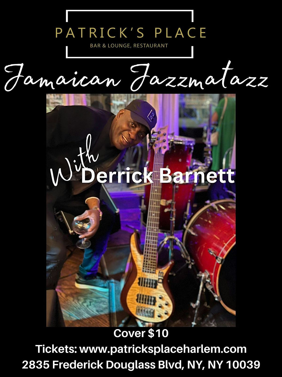 Jamaican Jazzmatazz with Derrick Barnett, 30 August | Event in New York | AllEvents
