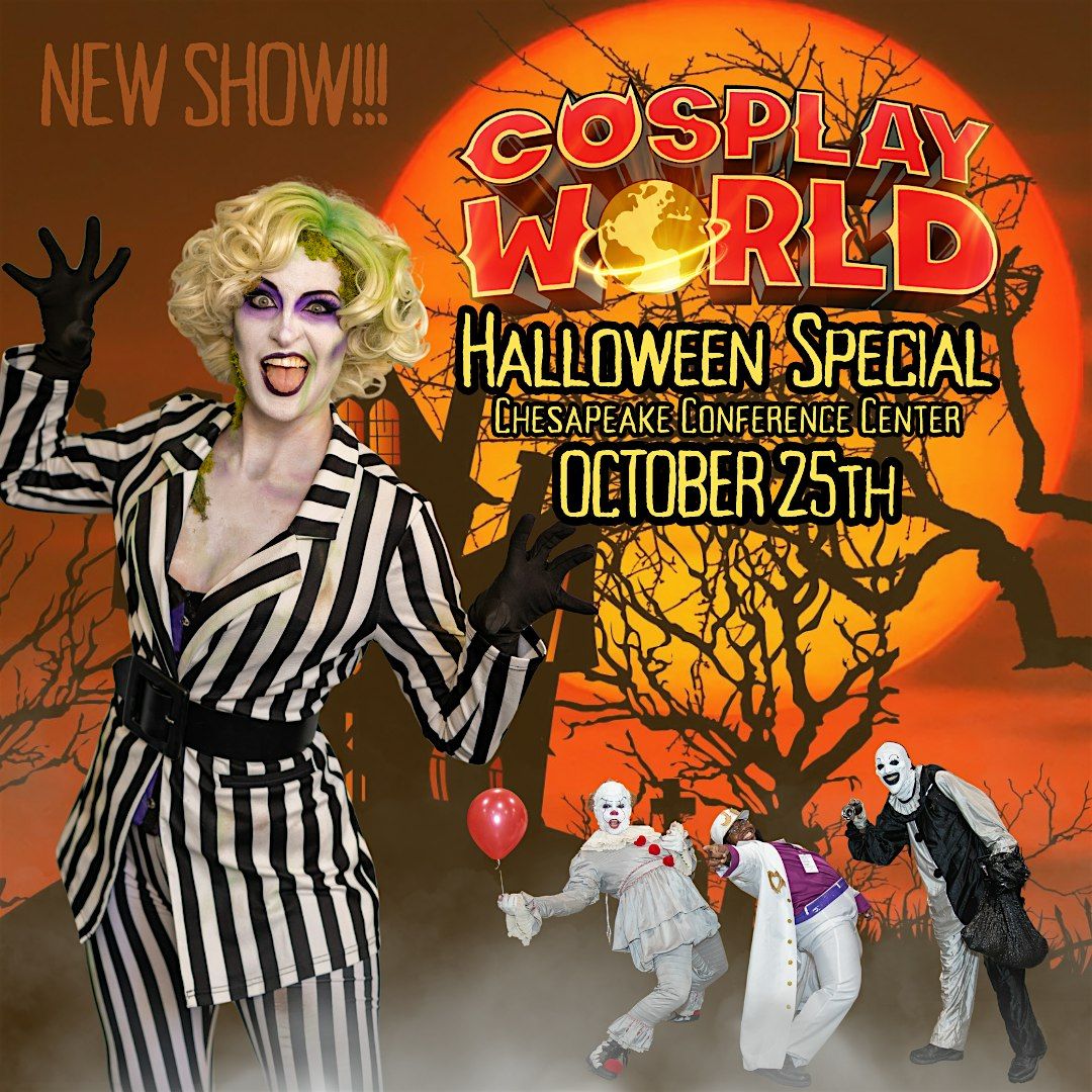 Cosplay World: Halloween Special Mini-Con, 25 October | Event in Chesapeake | AllEvents