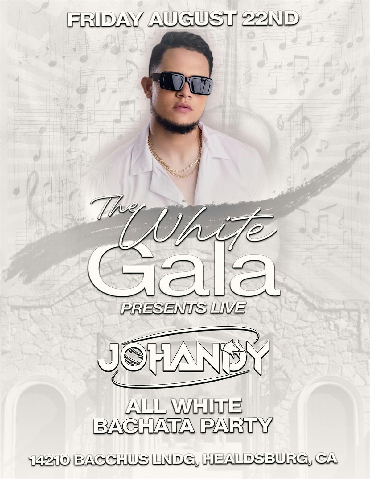 The Bachata White Gala, 22 August | Event in Healdsburg | AllEvents