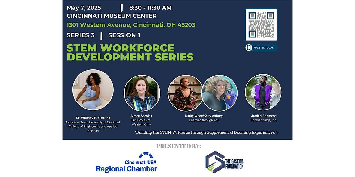 STEM Workforce Development Series - Session 3.2, 13 October | Event in Cincinnati | AllEvents