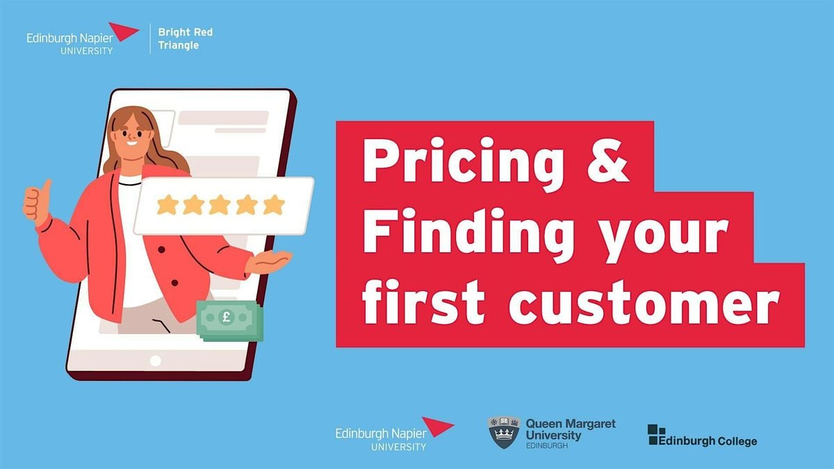 Pricing & Finding Your First Customer, 9 October | Event in Edinburgh | AllEvents