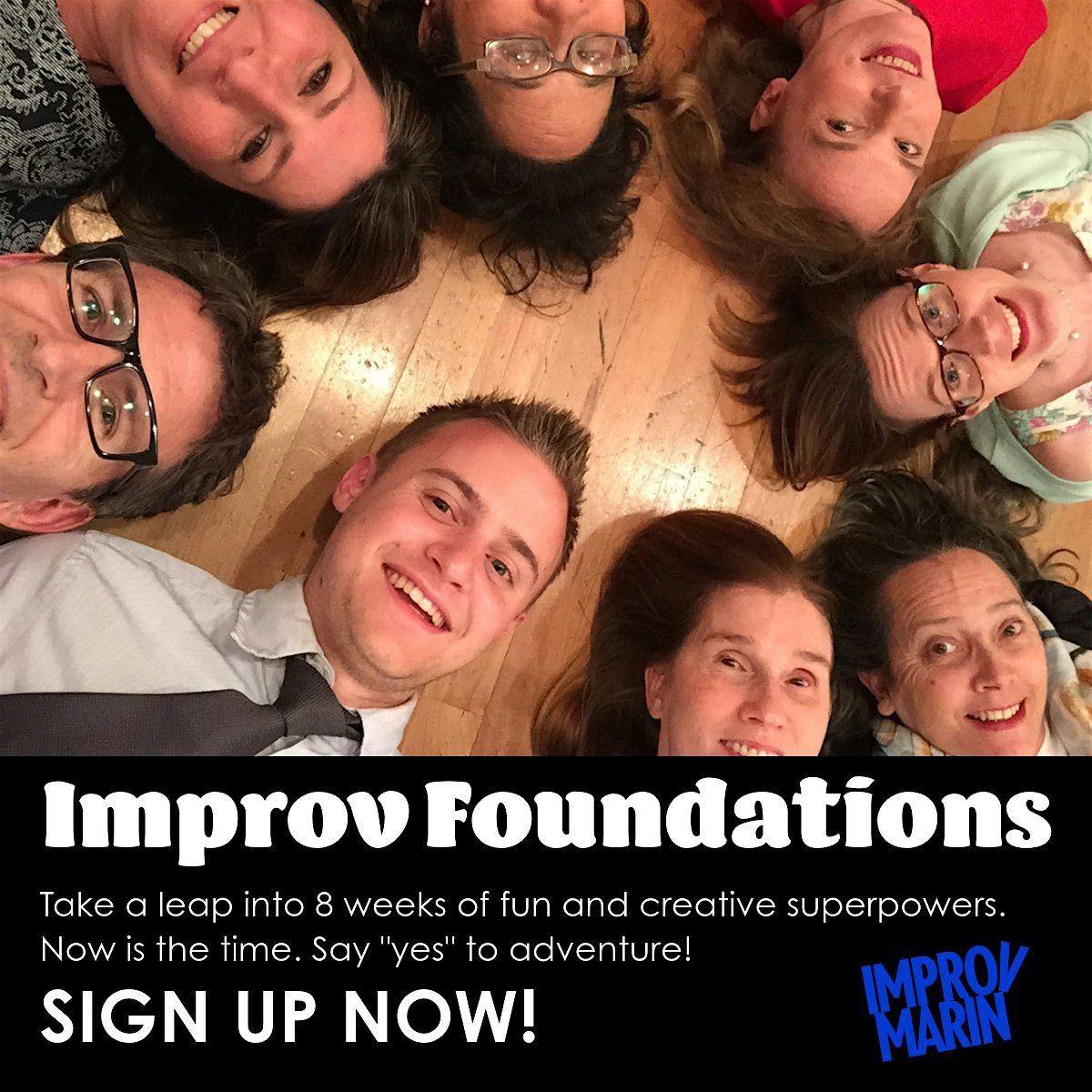 Improv Foundations - 8 Week Series - Starts Aug 7, 7 August | Event in San Rafael | AllEvents